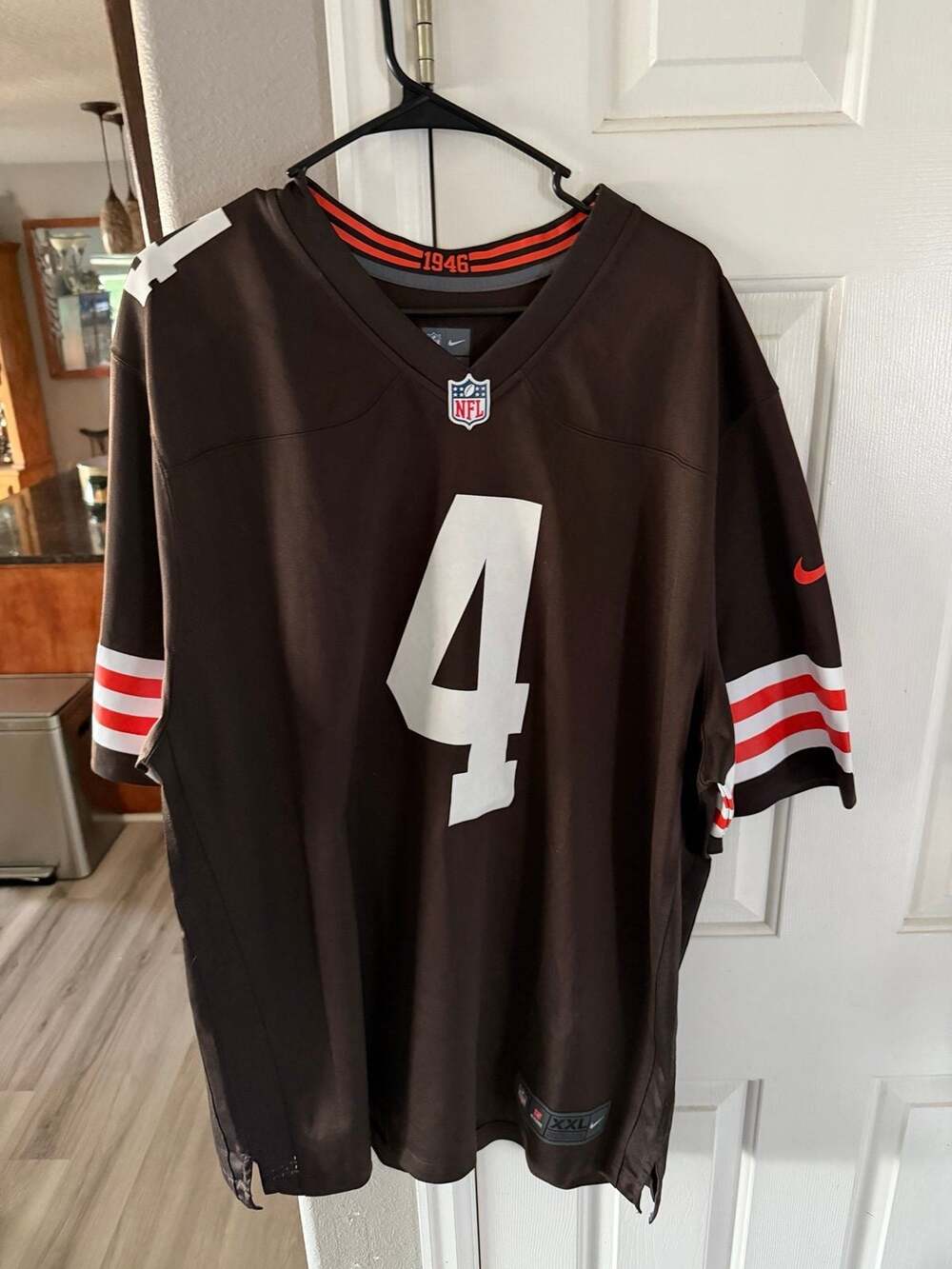 NFL Cleveland Browns Jersey Deshaun Watson XXL